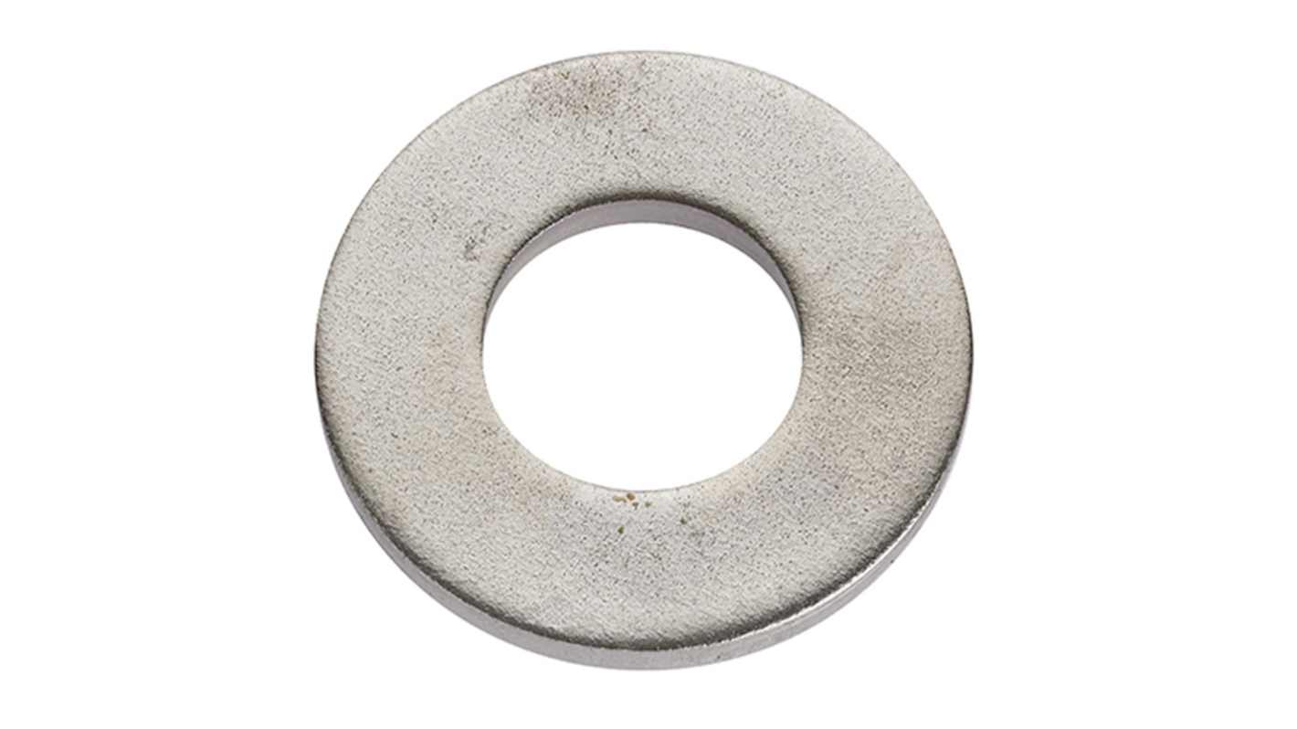 RS PRO A2 304 A2/304 Stainless Steel Plain Washers, M5, BS 4320C