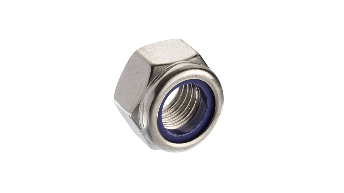 RS PRO A2/304 Stainless Steel Hex Nut, DIN 982, M10