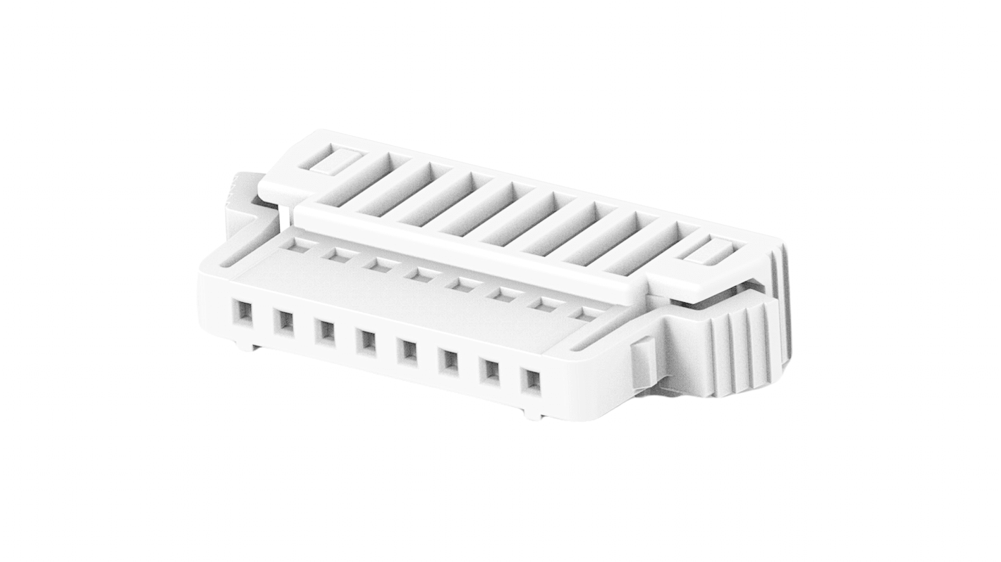 ERNI, 11997 Female Connector Housing, 2mm Pitch, 8 Way, 1 Row