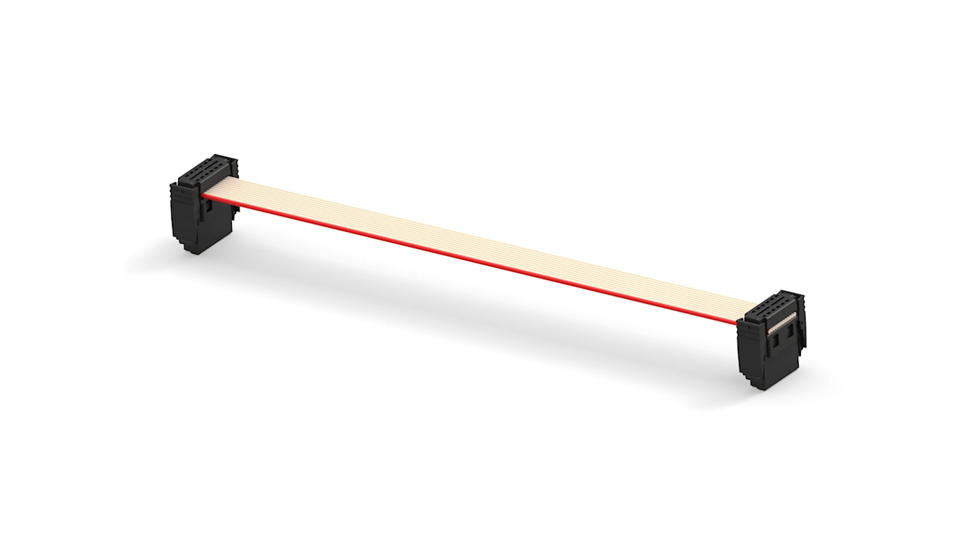 ERNI Cable assembly, 100mm