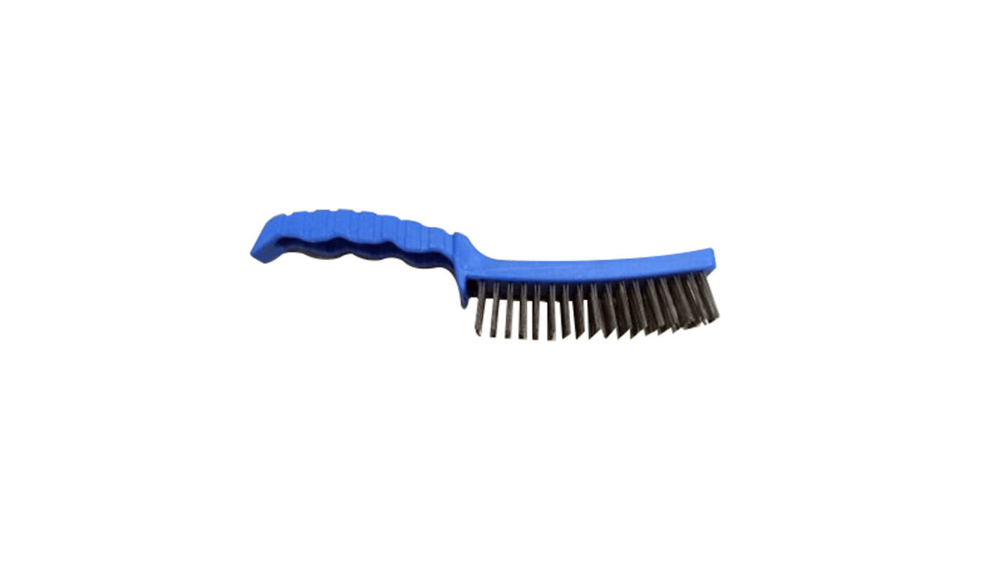 RS PRO 300mm Stainless Steel Wire Brush, For Engineering, General Cleaning, Rust Remover