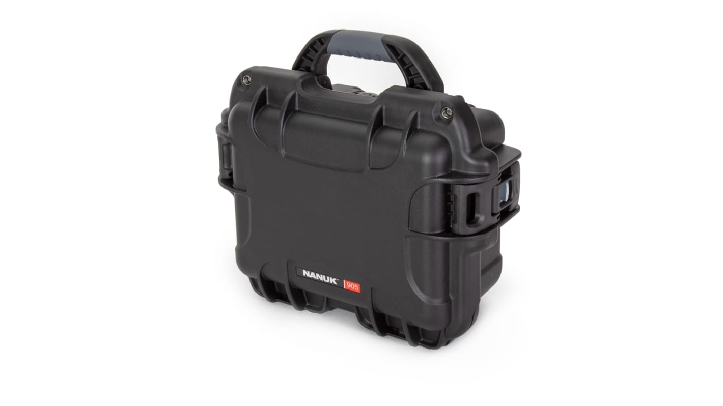 Nanuk PP外壳, , 附泡棉, 防水, IP67, 外部315 x 259 x 152mm, 内部239 x 188 x 140mm, 黑色, Nanuk 905系列