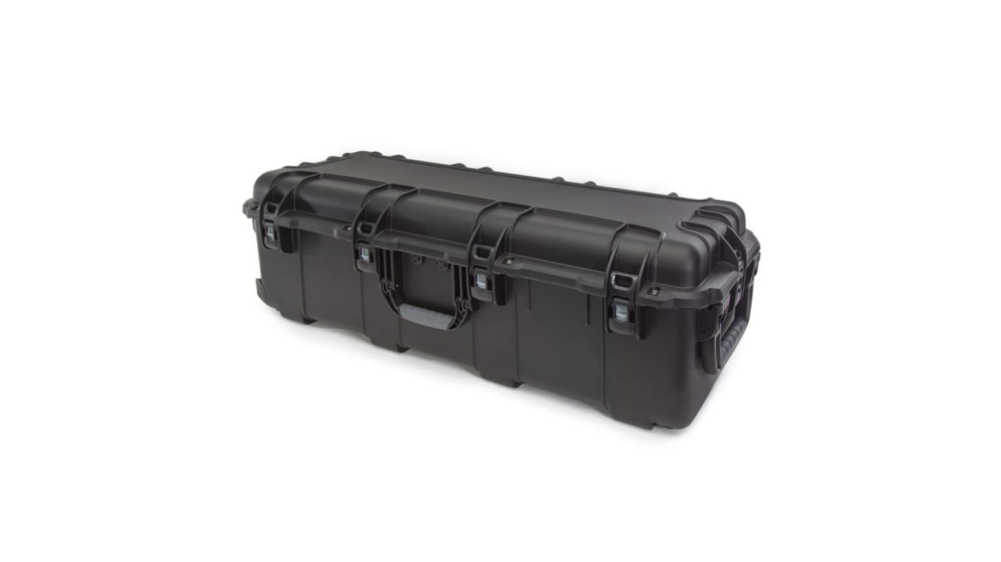 Nanuk PP外壳, 带脚轮, 附泡棉, 防水, IP67, 外部1140 x 413 x 344mm, 内部1060 x 346 x 318mm, 黑色, Nanuk 988系列