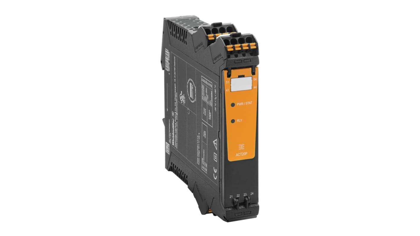 Weidmüller ACT20P Series Signal Converter, Resistance Input, Analogue Output, 60V dc Supply