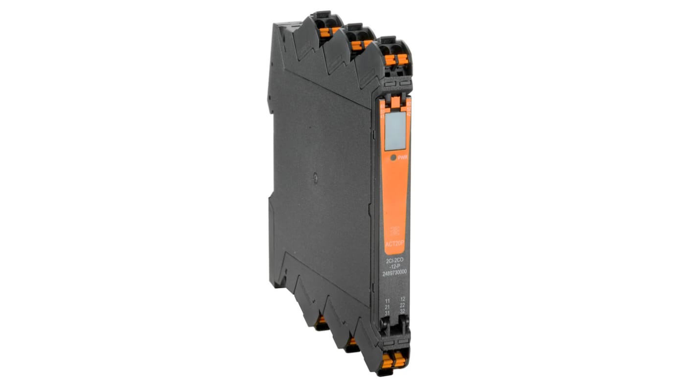 Weidmüller ACT20P Signalkonverter, Signalkonverter 30V dc, Strom, Spannung 4 → 20mA EIN / Strom 4 → 20mA