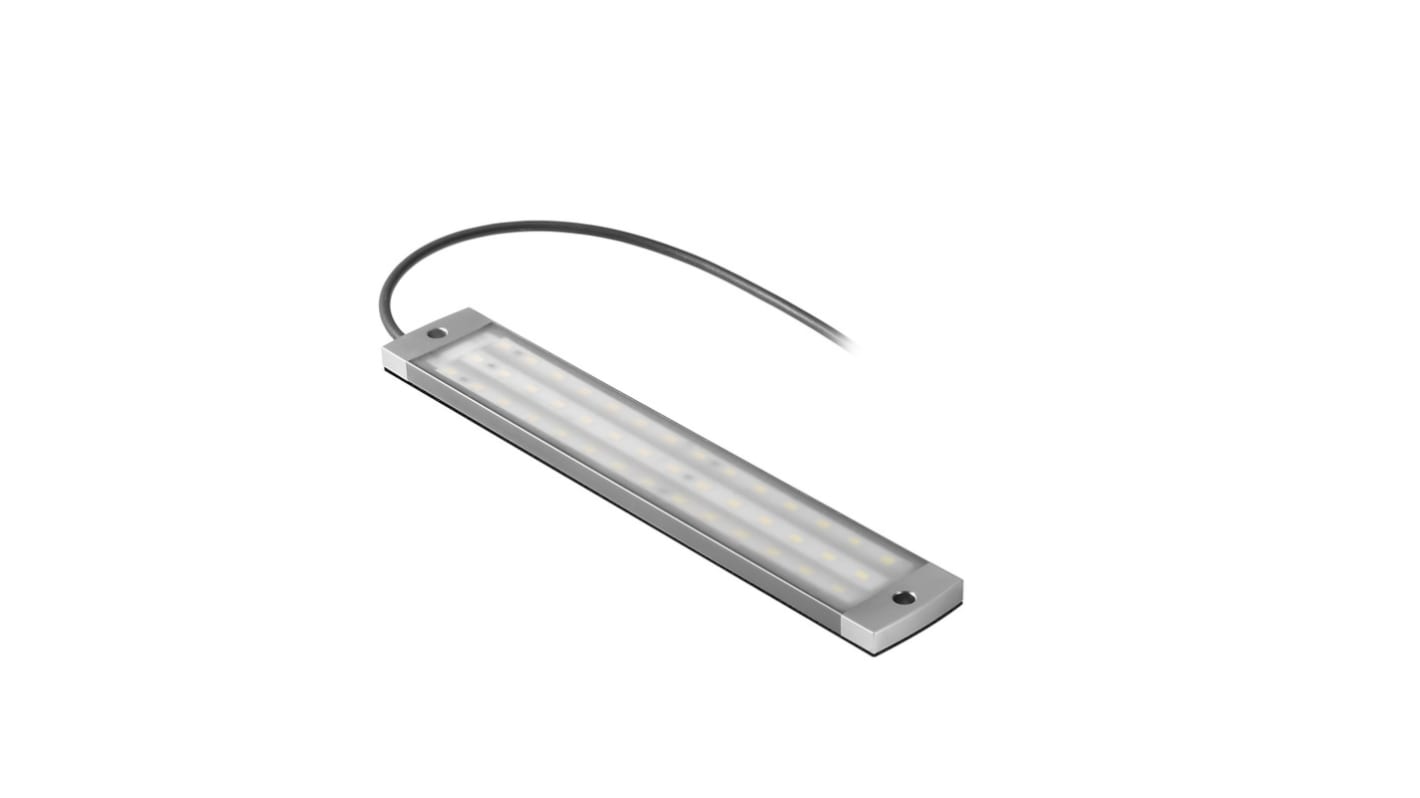 Plafoniera rettangolare Weidmüller, 24 V cc, 7,5 W tipo LED, L. 240 mm, IP67