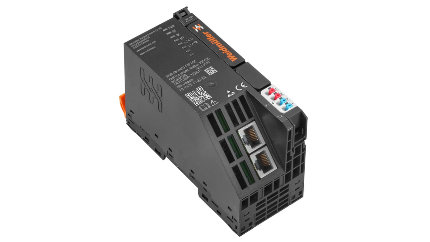 Moduł interfejsu Fieldbus Weidmüller Moduły magistrali systemowej UR20 Moduł zdalnych wejść/wyjść 2659700000