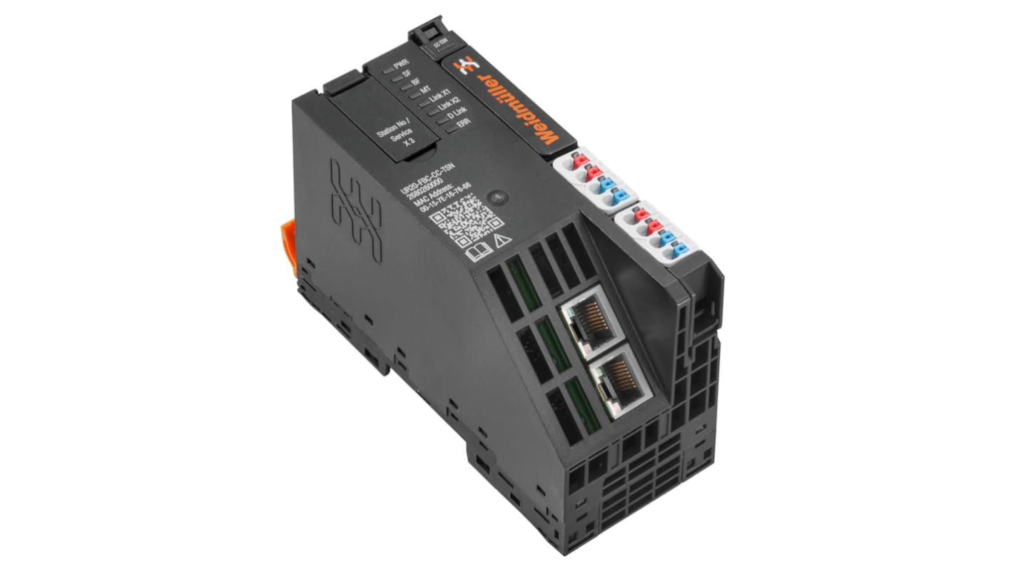 Módulo de interfaz Fieldbus Weidmüller UR20, 24 V, para usar con Módulo de E/S remoto