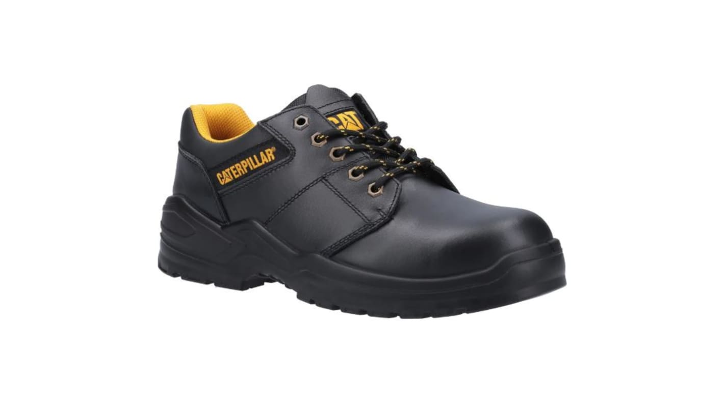 CAT P724923 Unisex Black Steel Toe Capped Safety Shoes, UK 8, EU 42