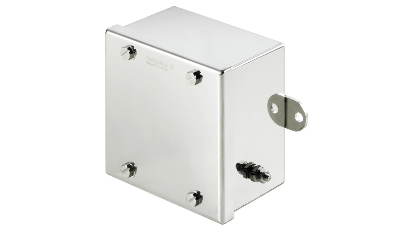 Weidmüller 316不锈钢外壳, IP66, 灰色, 190 x 190 x 100mm, Klippon STB系列