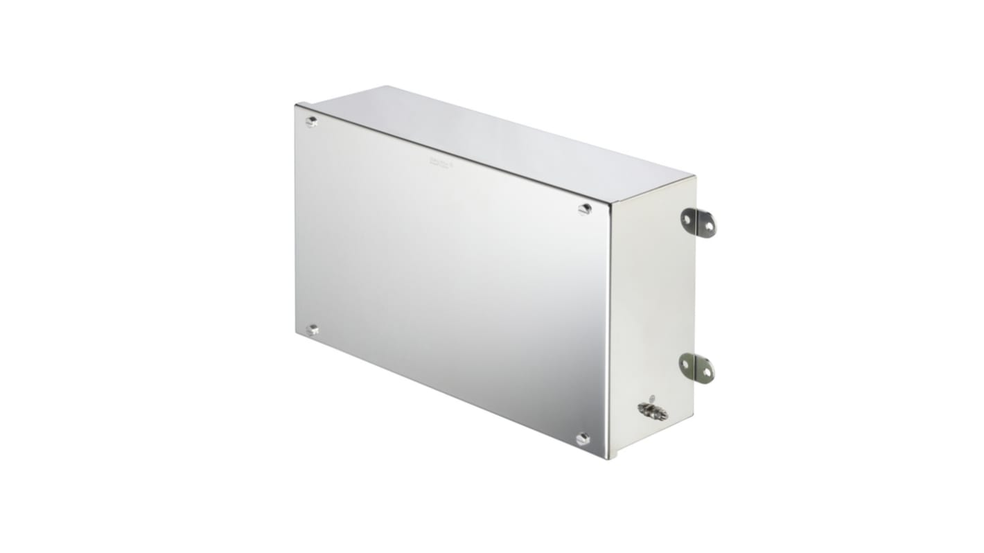 Weidmüller Klippon STB Series Grey 316 Stainless Steel Enclosure, IP66, Grey Lid, 400 x 250 x 130mm