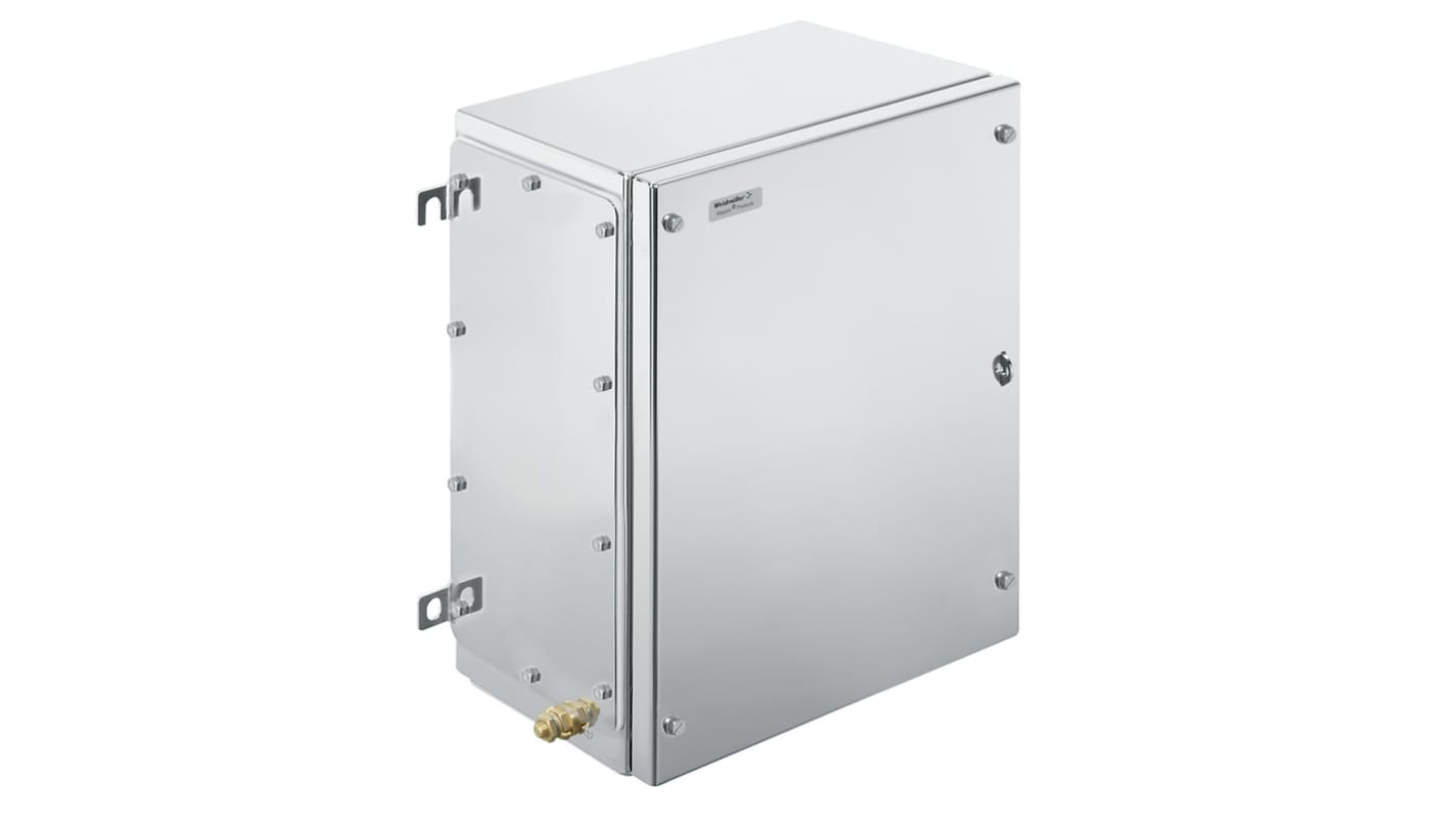 Weidmüller Klippon TB MH Series Grey 316 Stainless Steel Enclosure, IP66, IP67, Flanged, Grey Lid, 300 x 400 x 150mm