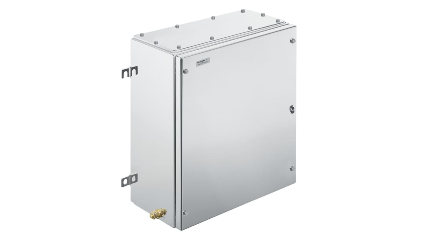 Weidmüller Klippon TB MH Series Grey 316 Stainless Steel Enclosure, IP66, IP67, Grey Lid, 458 x 382 x 150mm