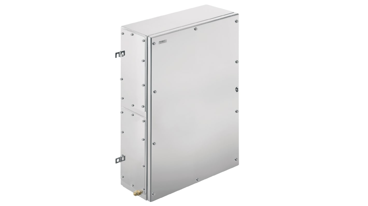 Weidmüller Klippon TB MH Series Grey 316 Stainless Steel Enclosure, IP66, IP67, Grey Lid, 762 x 508 x 200mm