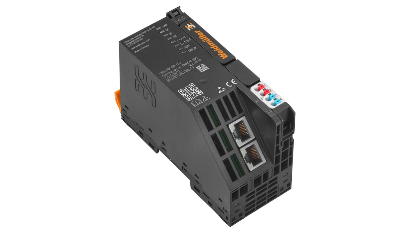 Weidmüller UR20 Series Fieldbus Interface Module for Use with Remote I/O Module, 24 V