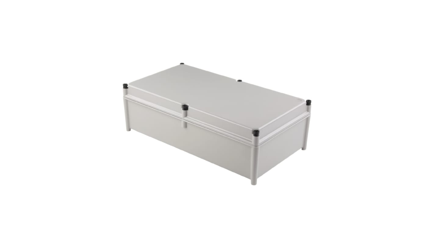 Weidmüller TBF Series Grey Glass Fibre Reinforced Polyester Enclosure, IP67, IK08, Grey Lid, 558 x 302 x 175mm