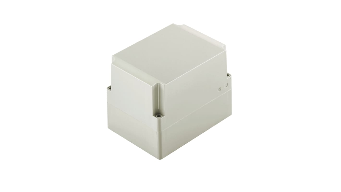 Weidmüller MPC Series Grey Polycarbonate Enclosure, IP66, IP67, IK08, Grey Lid, 125 x 75 x 75mm