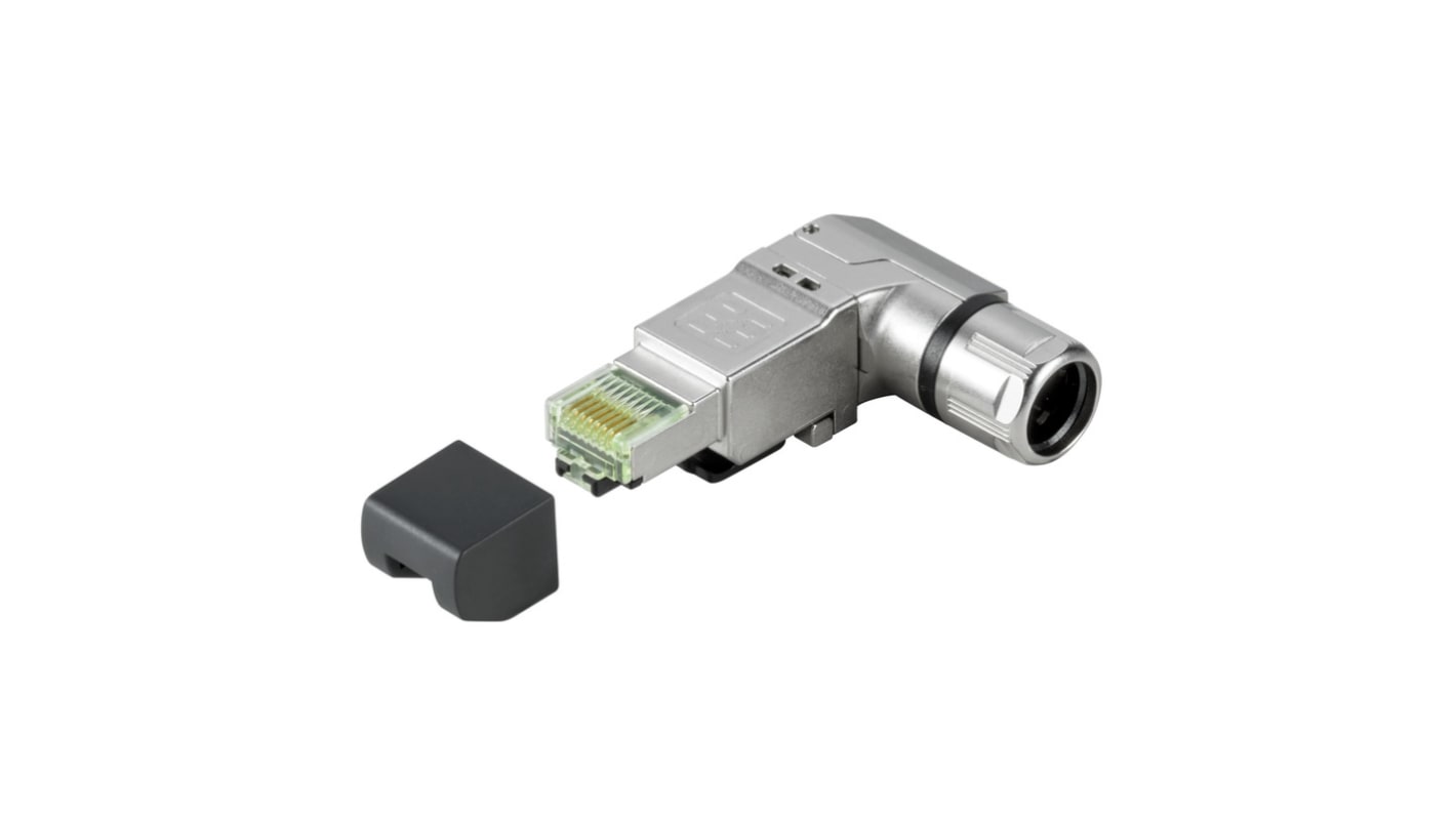Weidmüller IE Series RJ45 Connector, Plug-In, Cat6a 2 Port 2 -Way
