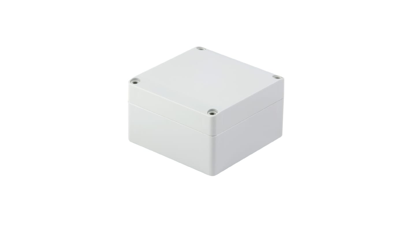 Weidmüller MPC Series Grey Polycarbonate Enclosure, IP66, IP67, IK08, Grey Lid, 175 x 175 x 150mm