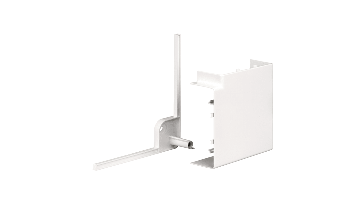 Schneider Electric OptiLine 45 White Cable Trunking, W57 mm x, L167mm, ABS, PC