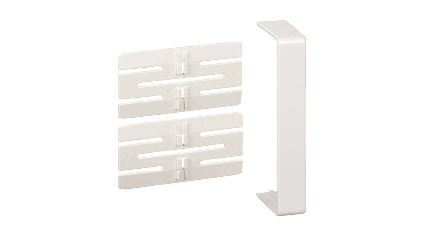 Schneider Electric OptiLine 45 White Cable Trunking, W57 mm x, L100mm, ABS, PC