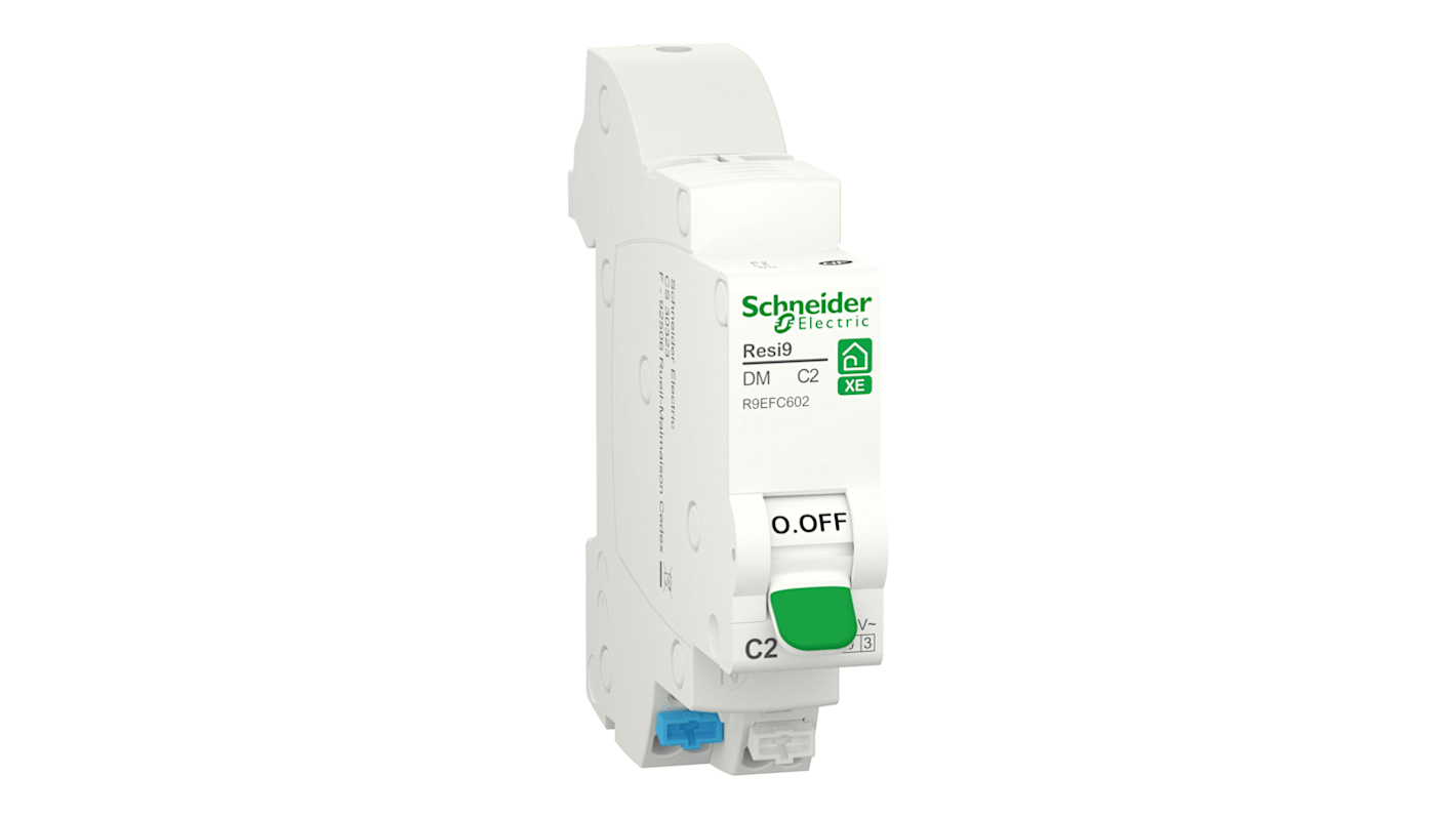 Interruttore magnetotermico Schneider Electric, 1P 6A 3000 A, Tipo C