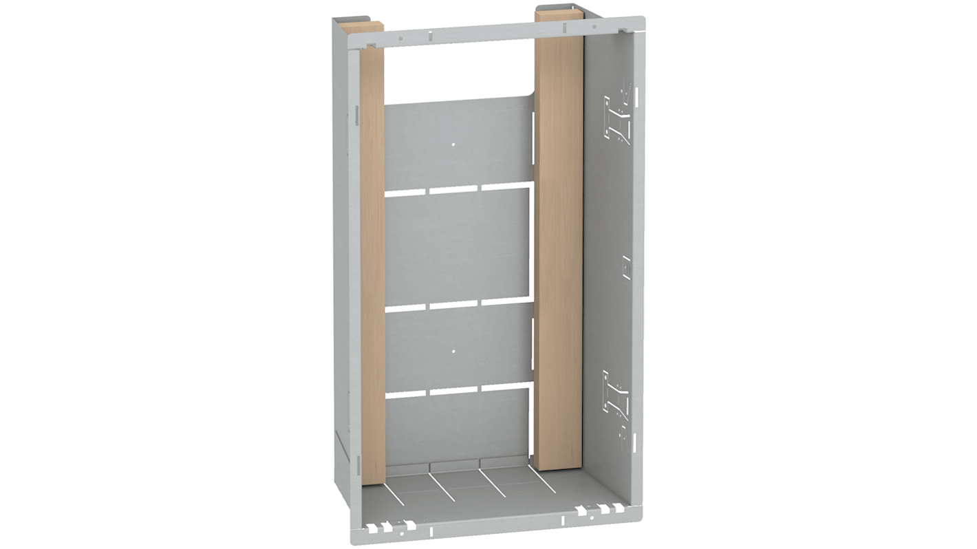 Adaptable Enclosure Box Schneider Electric R9H13281, Plancha metálica, Acabado Blanco, long. 490mm, anch. 280mm, prof.