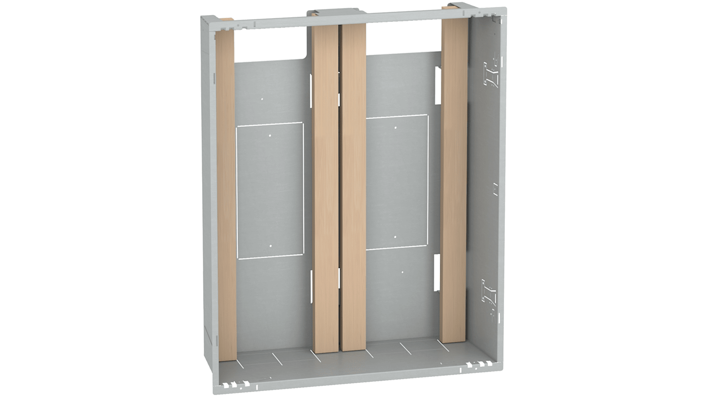 Schneider Electric Sheet Metal White Rectangular Adaptable Enclosure Box, 530mm x 660mm x 160mm