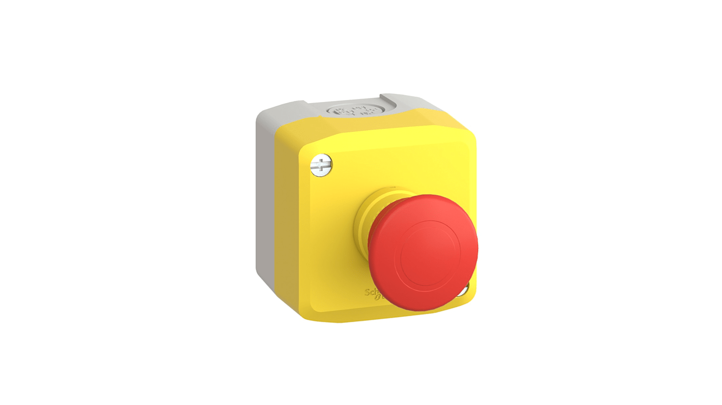 Schneider Electric Harmony XALK Series, Push-Pull/Twist Release, Emergency Stop Push Button Head 40mm Diameter