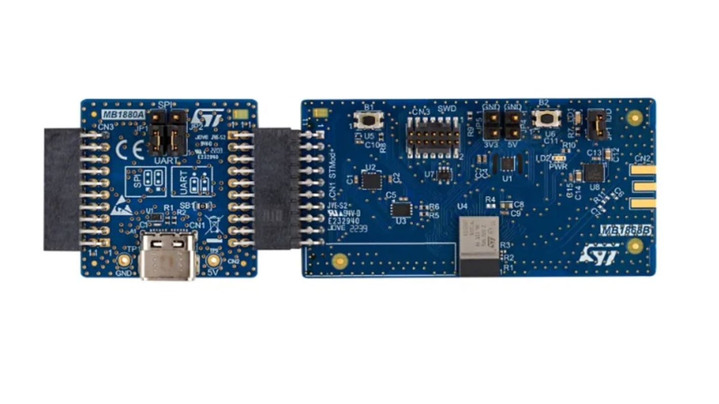 STMicroelectronics ST Connectivity Expansion Board Bluetooth Expansion Board B-WB1M-WPAN1