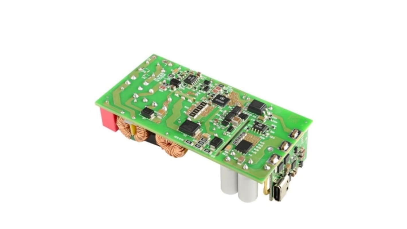 STMicroelectronics USB Type C Power Delivery 3.0 Adapter USB-C Power Supply EVLVIPGAN100PD