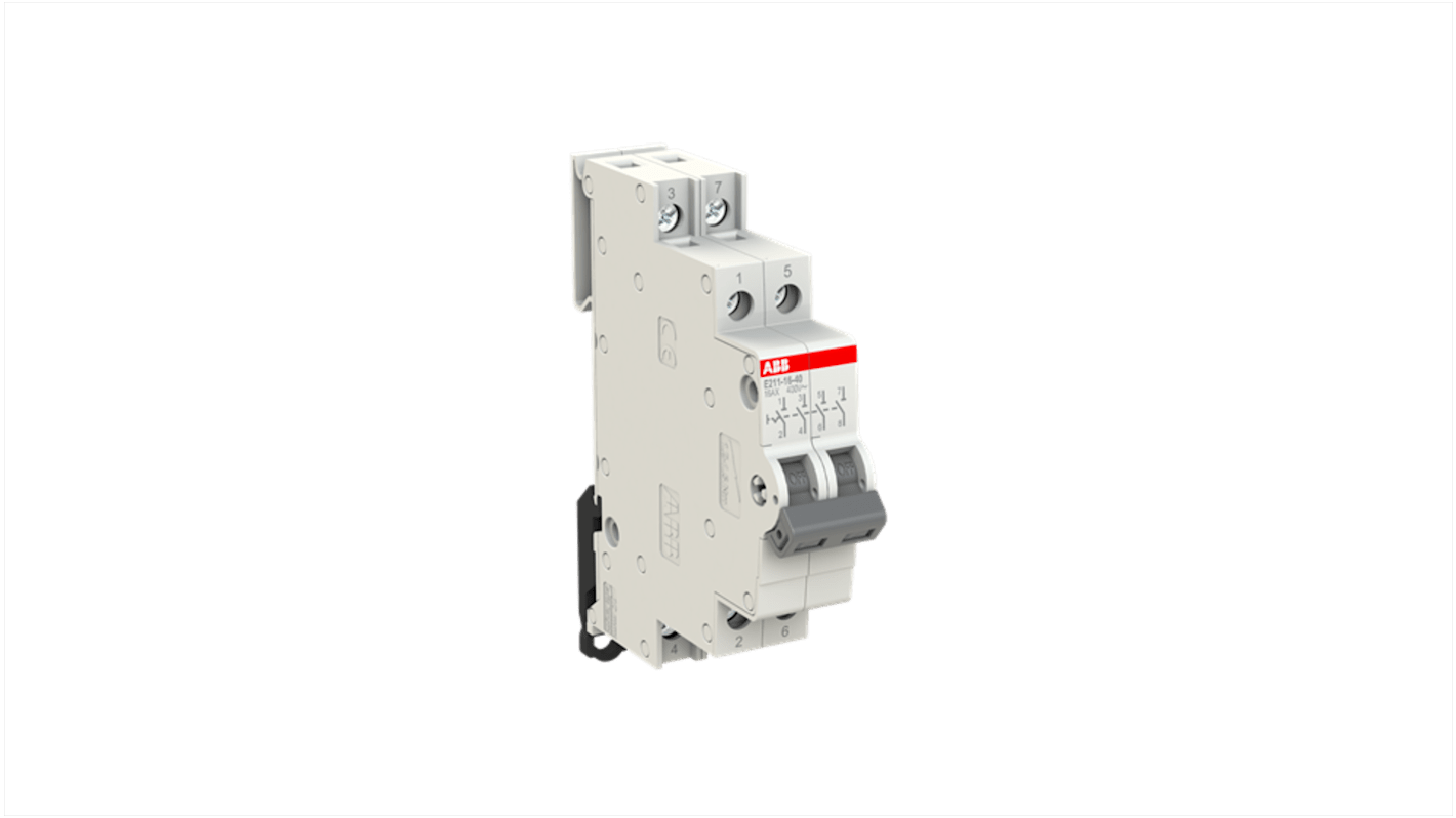 ABB 4 Pole DIN Rail Changeover Switch - 16A Maximum Current, IP20