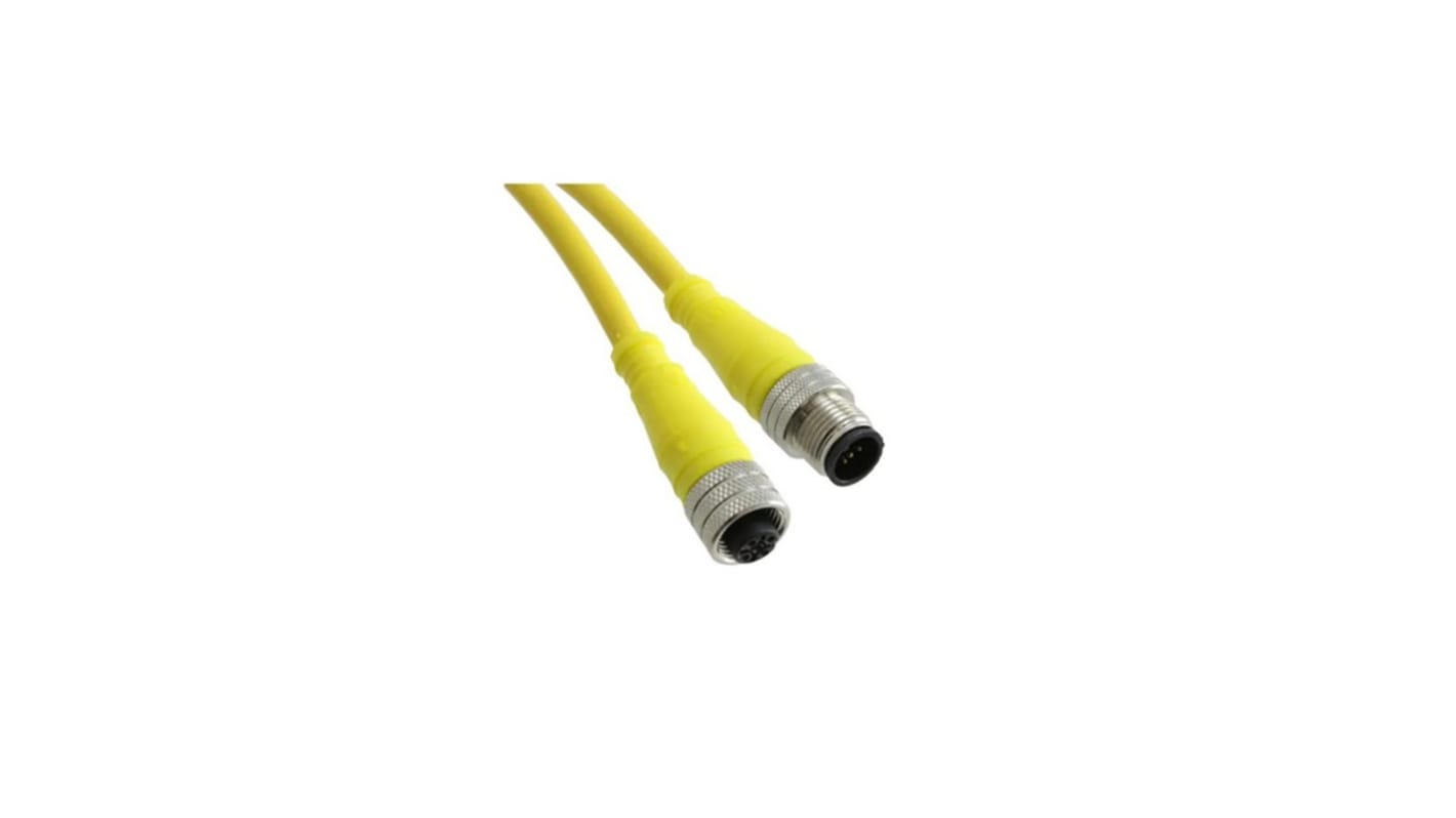 Kabel do siłownika/czujnika ze złączem Złącze M12 liczba rdzeni 5 długość 8m Rodzaj A Męskie Złącze B Złącze M12