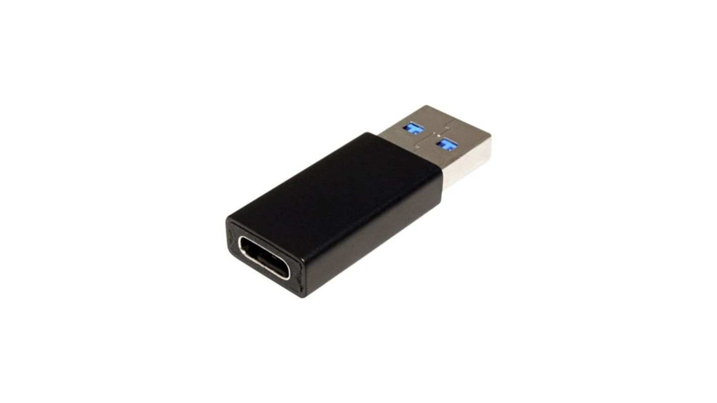 Adaptador de interfaz Value 12992998, Conector A USB 3.0 A, Conector B USB C