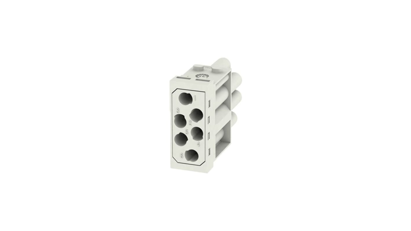 Aislante para conector industrial Weidmüller Hembra, serie ModuPlug