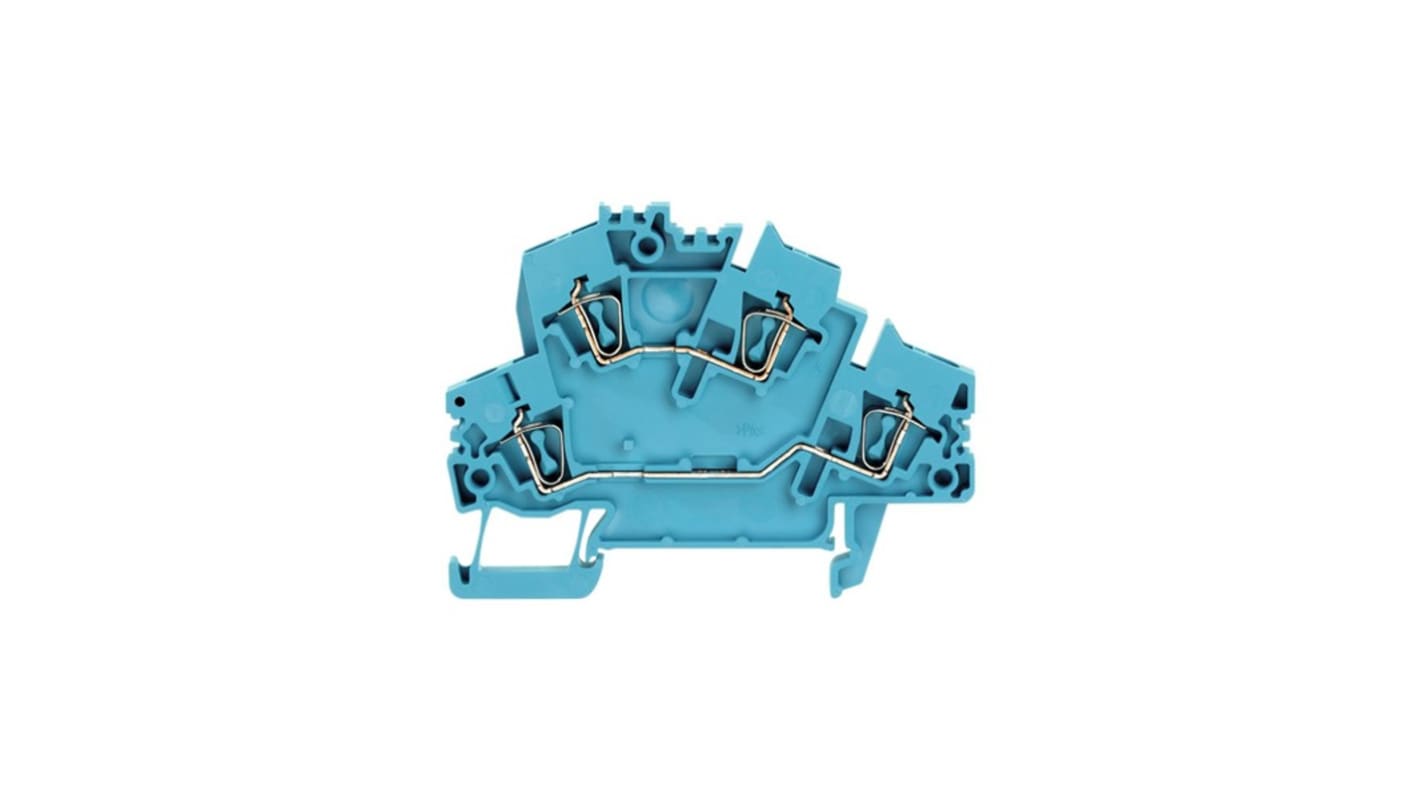 Weidmüller 1791000000 Blue, 0.5 → 2.5mm², 2-Level, Clamp Termination