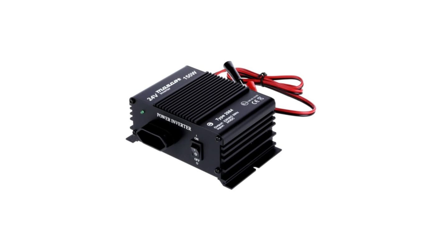 Inverter cc/ca Mascot, ingresso 24V, uscita 230V, 150W