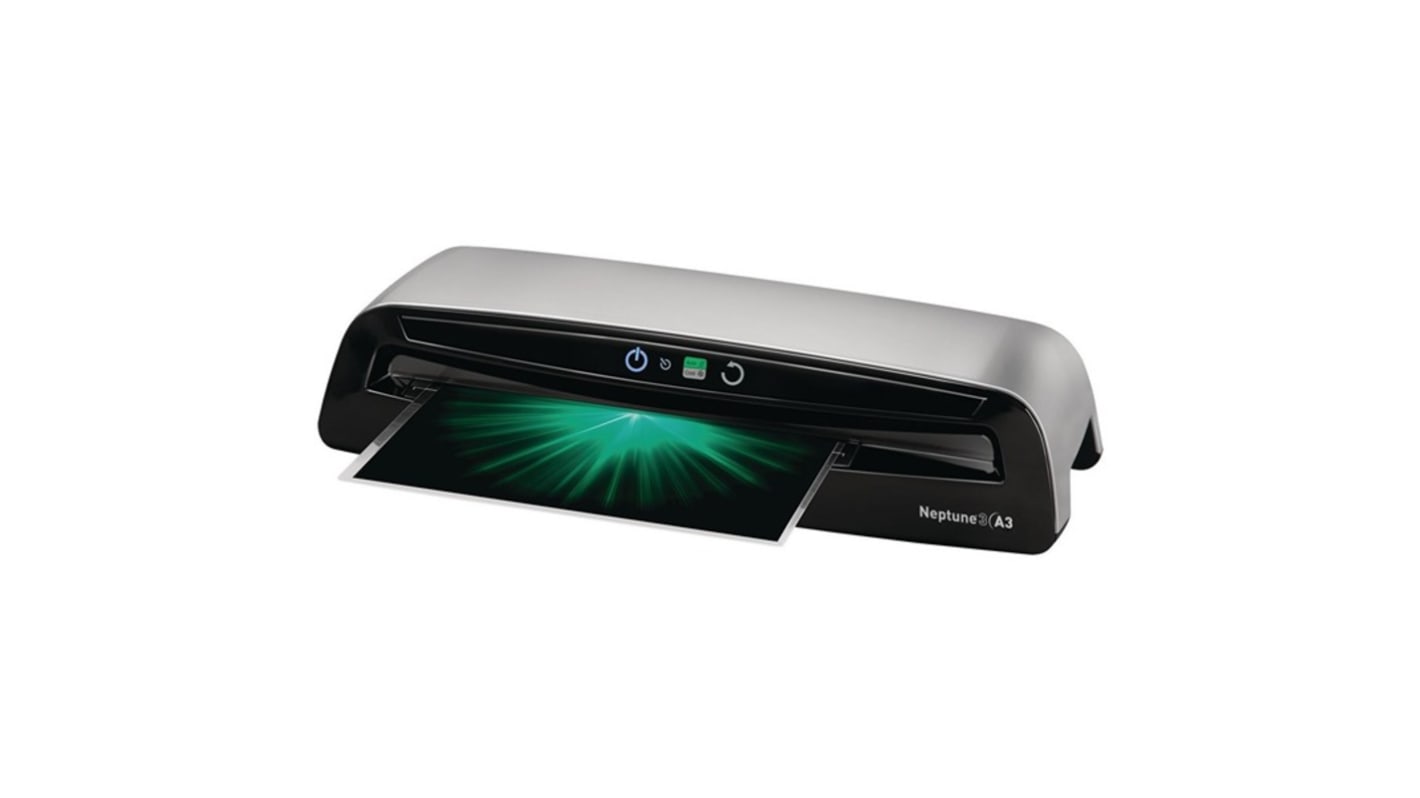 Fellowes Neptune 3 Laminiergerät A3 0.17mm Heiß Schwarz, Grau