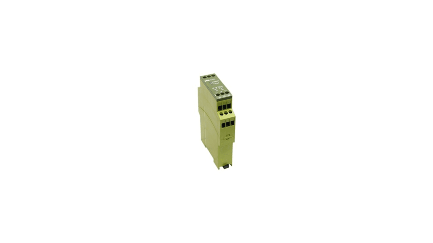 Pilz Phase Monitoring Relay, 3 Phase, DPDT, DIN Rail