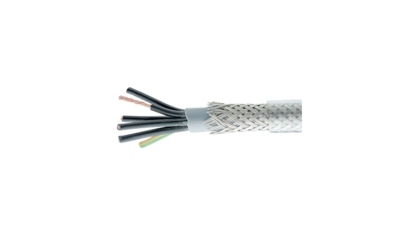 Lapp ÖLFLEX CLASSIC 110 Multicore Cable, 7 Cores, 0.5 mm², CY, Screened, 100m, Transparent PVC Sheath, 20 AWG