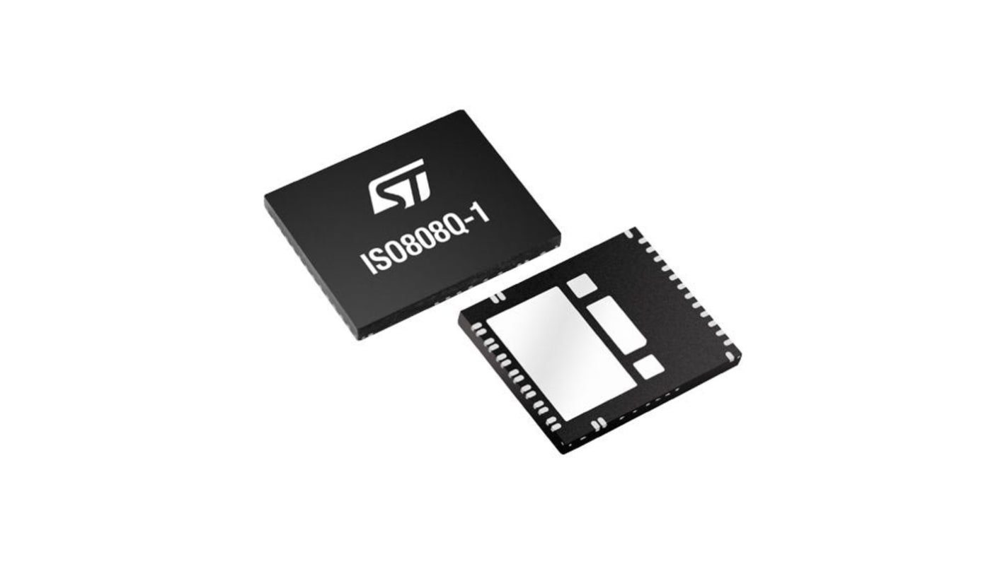 STMicroelectronics ISO808QTR 8High Side, High Side Power Switch IC 36-Pin, TFQFPN32