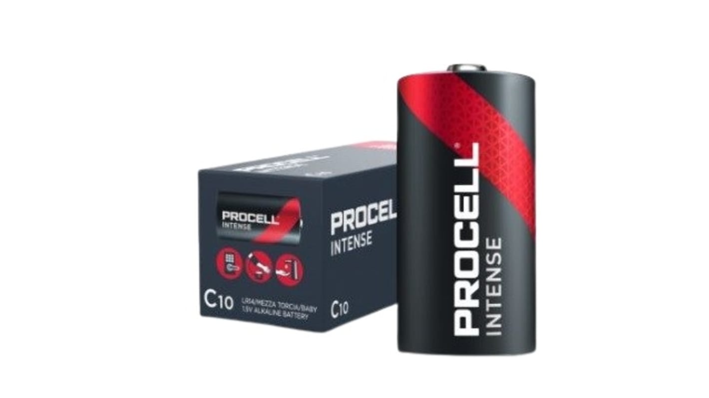 Duracell Procell Intense 1.5V Alkaline C Batteries