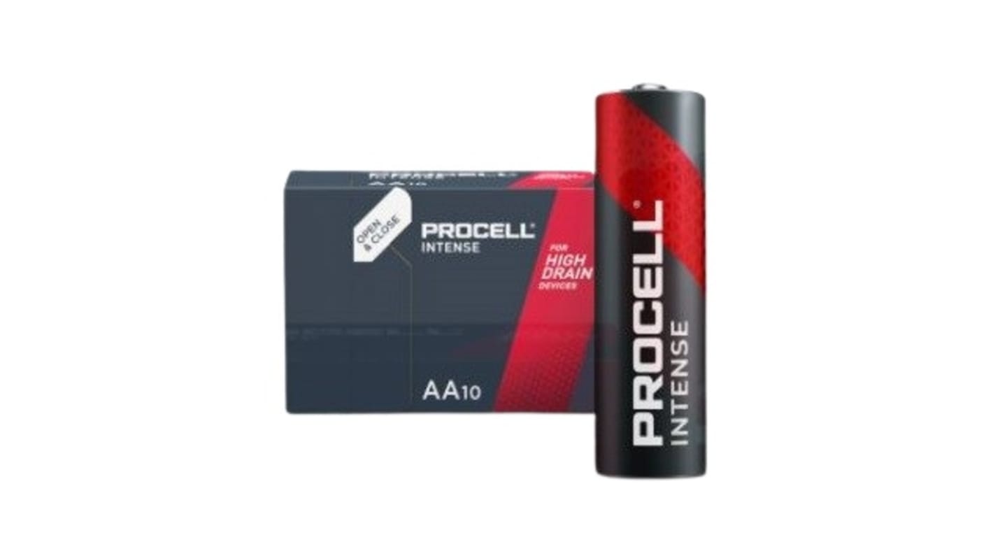 Duracell Procell Intense Alkaline AA Batteries 1.5V