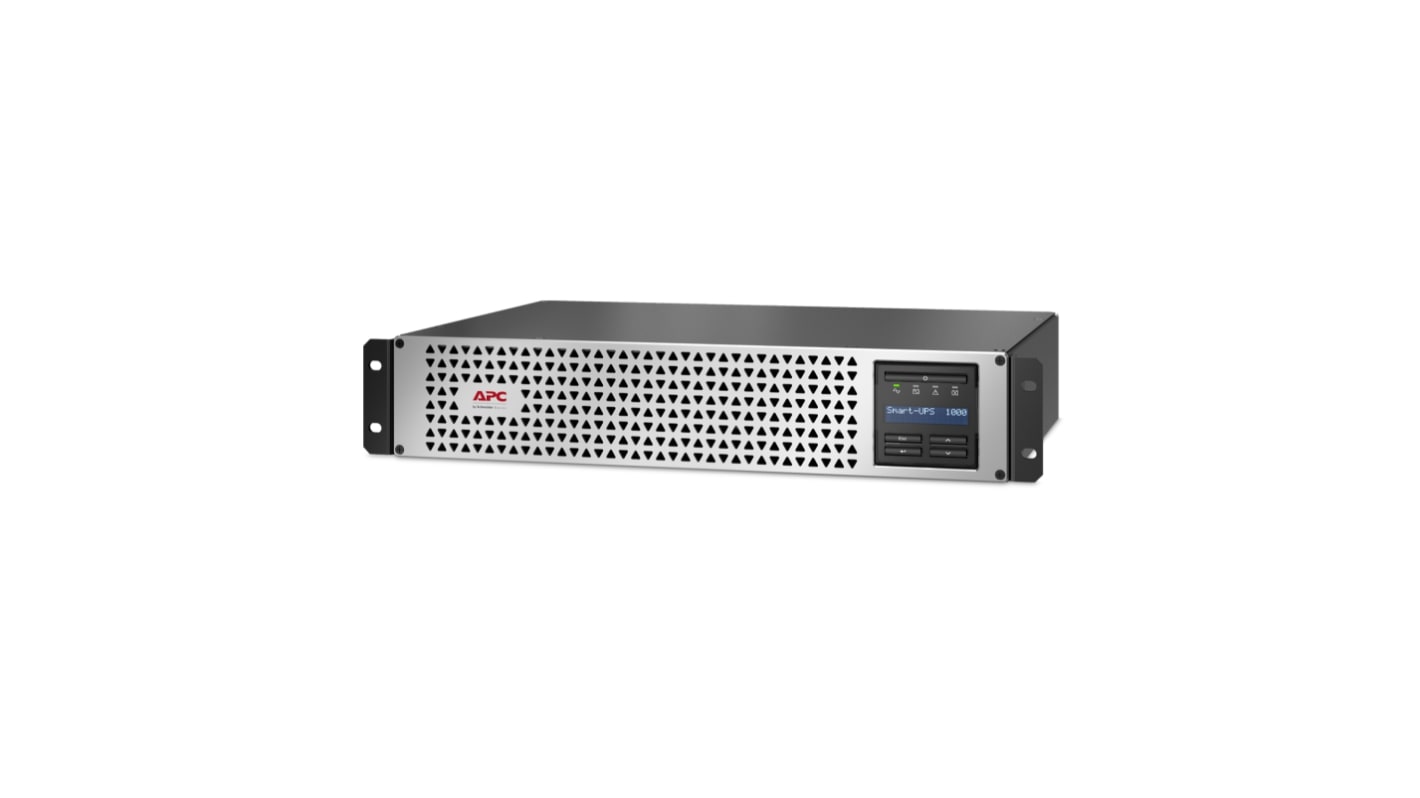 APC 1000VA UPS, 800W, 230V输出, 230V输入, 机架安装, SMTL1000RMI2UC