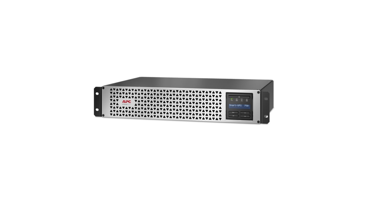 APC 750VA UPS, 600W, 230V输出, 230V输入, 机架安装, SMTL750RMI2UC