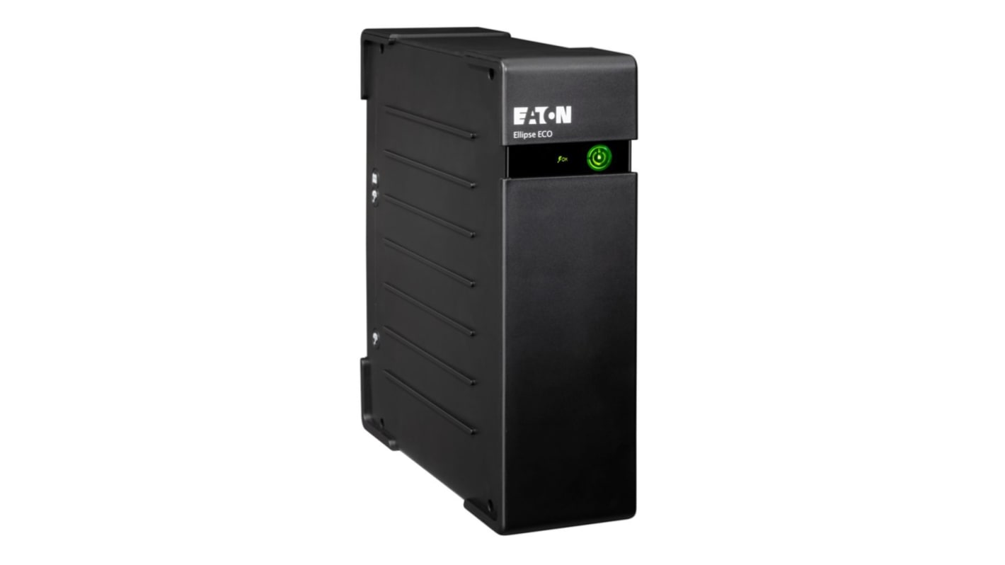 Eaton 650VA UPS, 400W, 284V输出, 284V输入, EL650USBDIN
