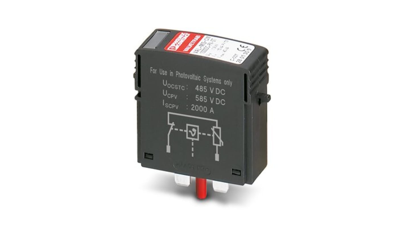 Phoenix Contact, VAL Surge Protection Plug 585 V dc Maximum Voltage Rating Surge Suppressor