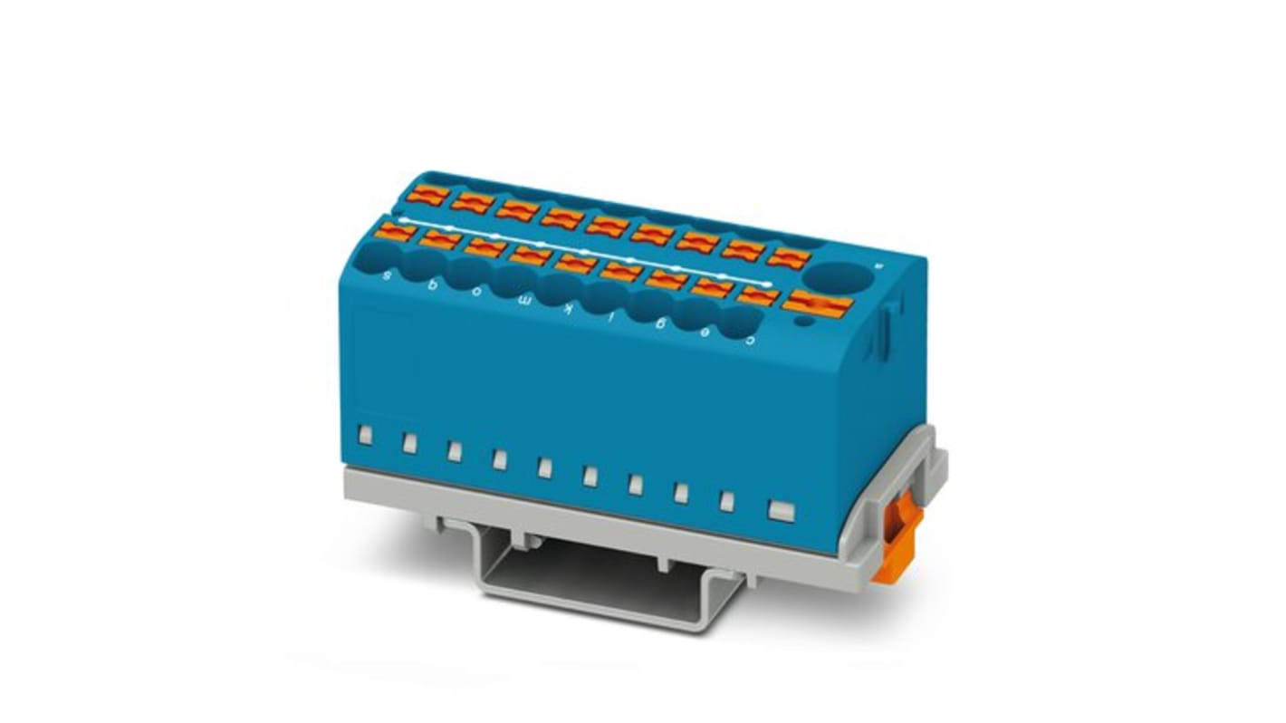 Blocco di distribuzione, Phoenix Contact, 1 via,  41A, 690 V