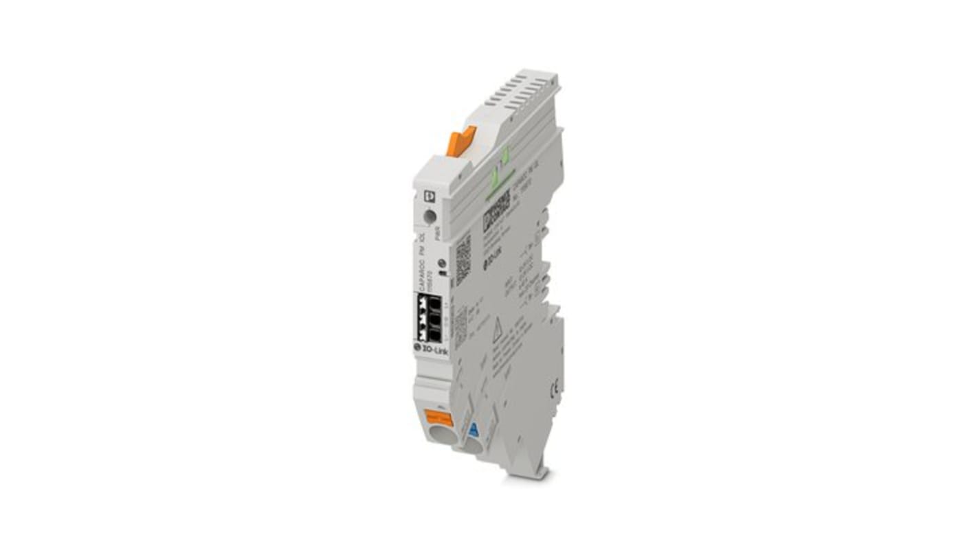 Phoenix Contact Electronic Circuit Breaker 45A 12 or 24V CAPAROC, 20 channels , DIN Rail Mount Type E