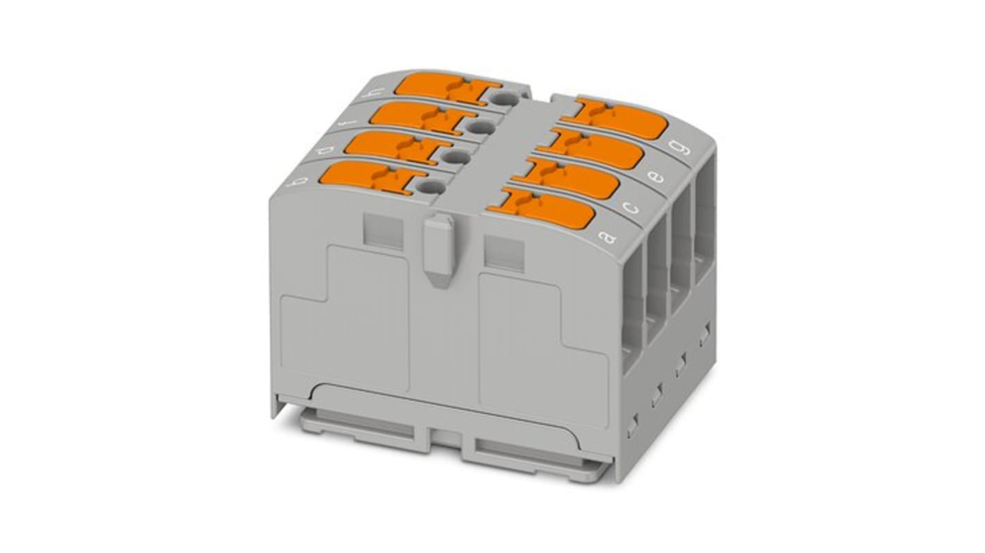 Morsetto senza fusibile, Phoenix Contact, 4 vie 24A, 690 V